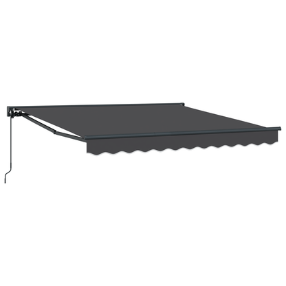 Utrækkelig Markise Antracit 350x250 Cm - billede 2