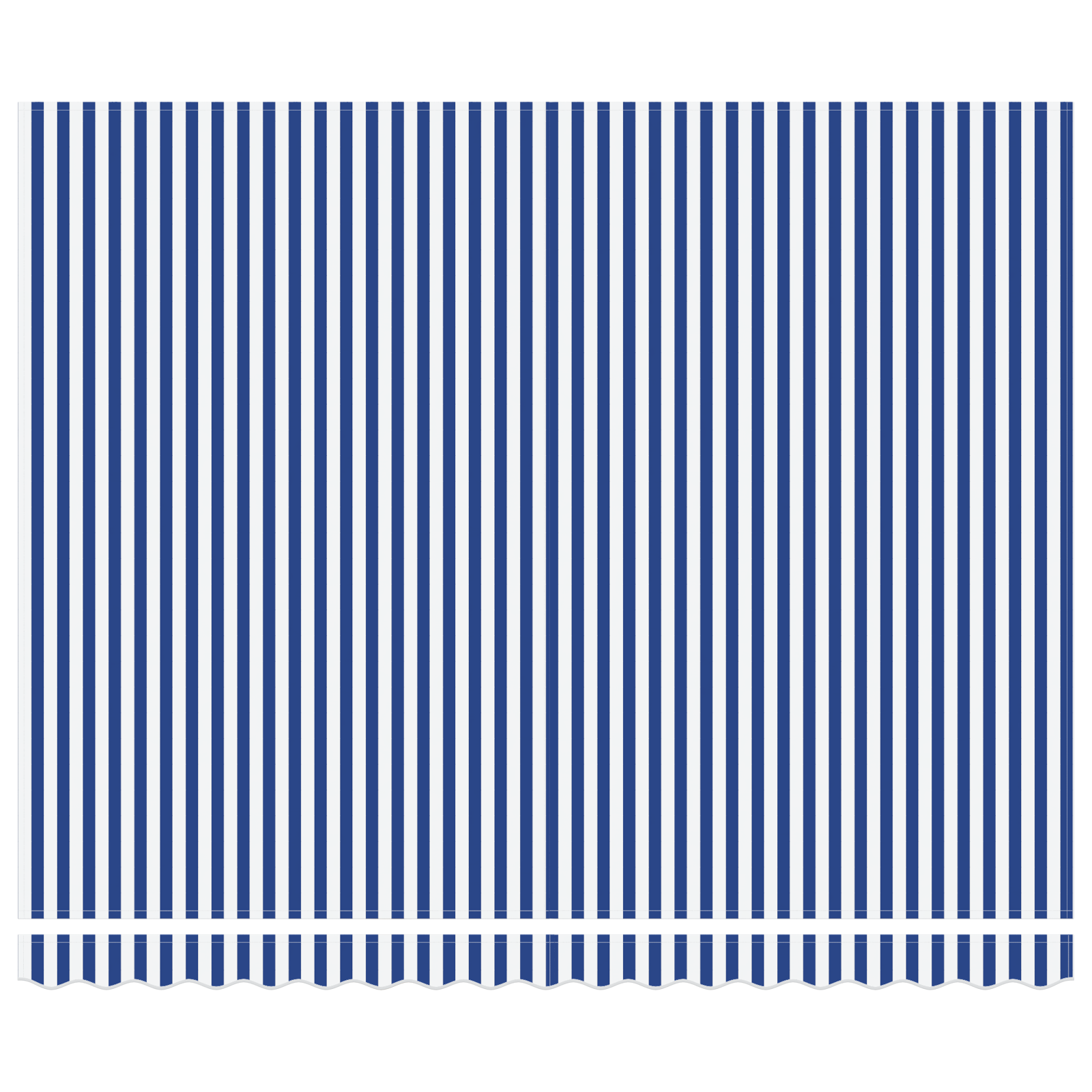 Automatisk Utrækkelig Markise Blå og Hvid 400x300 Cm - billede 6