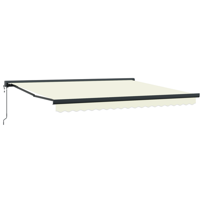 Automatisk Utrulbar Markise i Cremefarve 400x300 Cm - billede 5