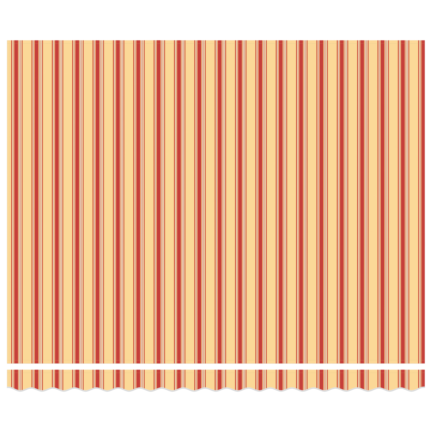 Automatisk Utrækkelig Markise i Gul og Orange 400x300 Cm - billede 6