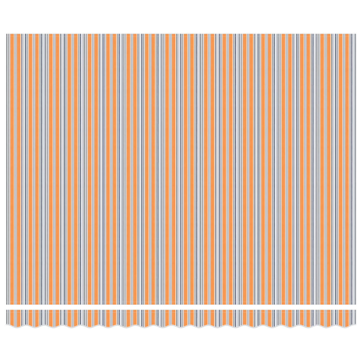 Automatisk Udtækkelig Markise Flerfarvet Stribe 400x300 Cm - billede 6