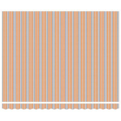 Automatisk Udtækkelig Markise Flerfarvet Stribe 400x300 Cm - billede 6