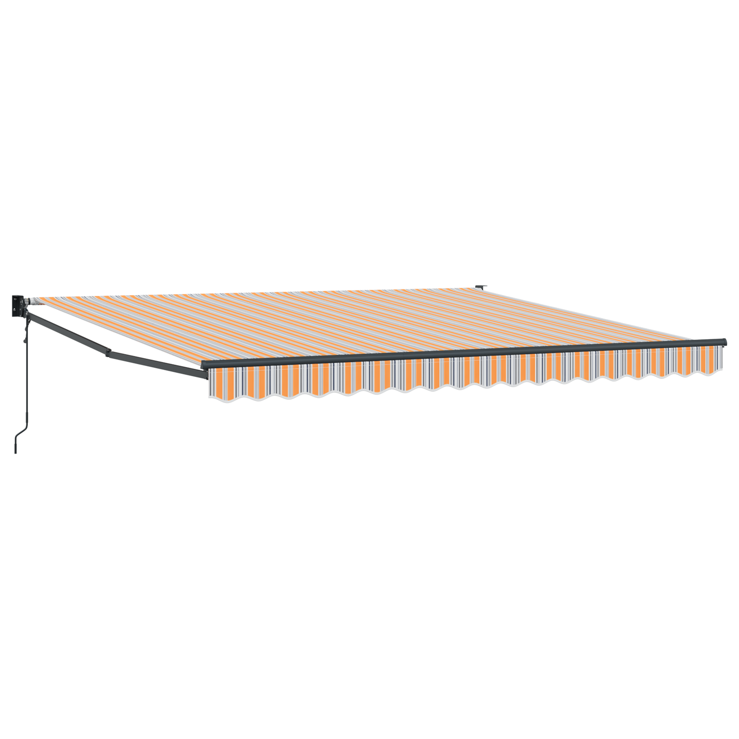 Utrækkelig Markise Flerfarvet 400x300 Cm Stof - billede 2