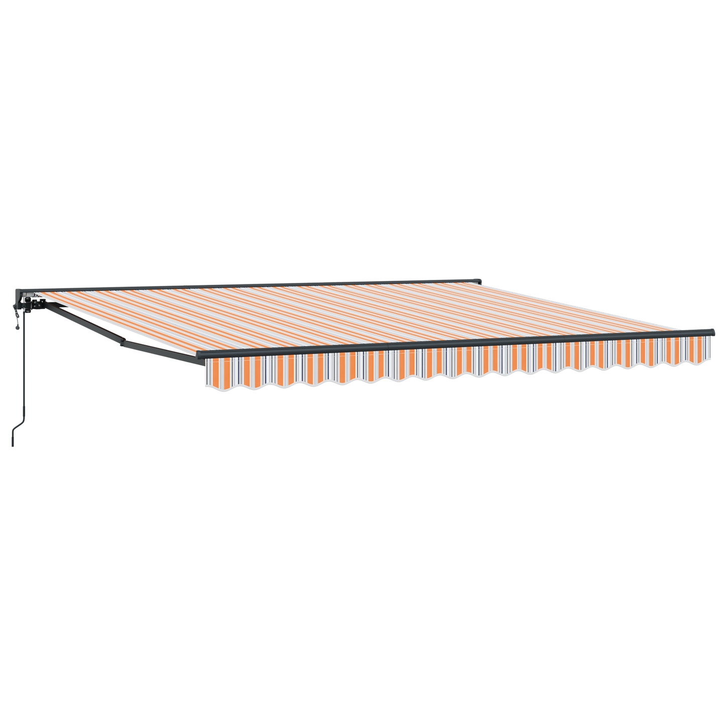 Utrækkelig Markise Marineblå 400x300 Cm - billede 2