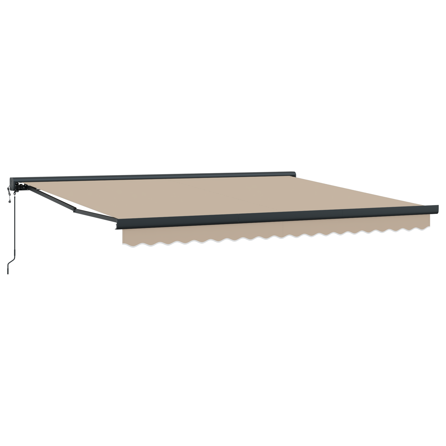 Automatisk Udsugende Markise i Beige 400 X 300 Cm - billede 5