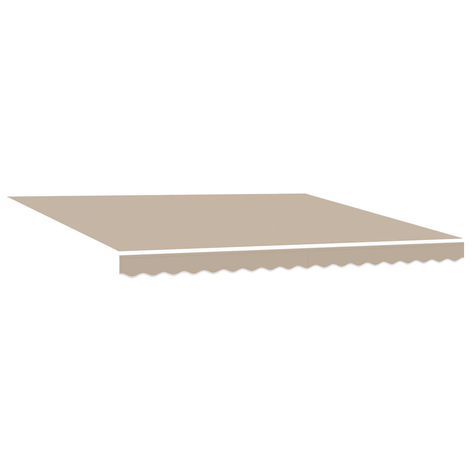 Utrækkelig Markise Beige 400x300 Cm - billede 4