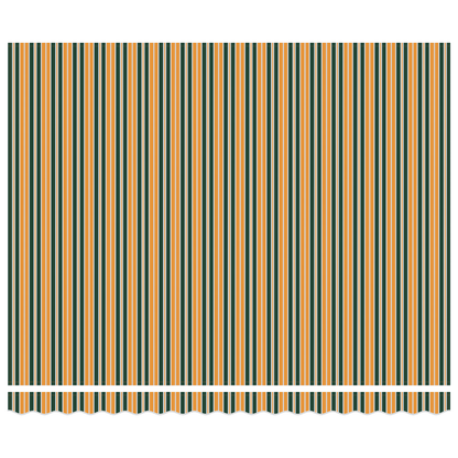 Utrækkelig Markise Grøn og Gul 400x300 Cm - billede 6