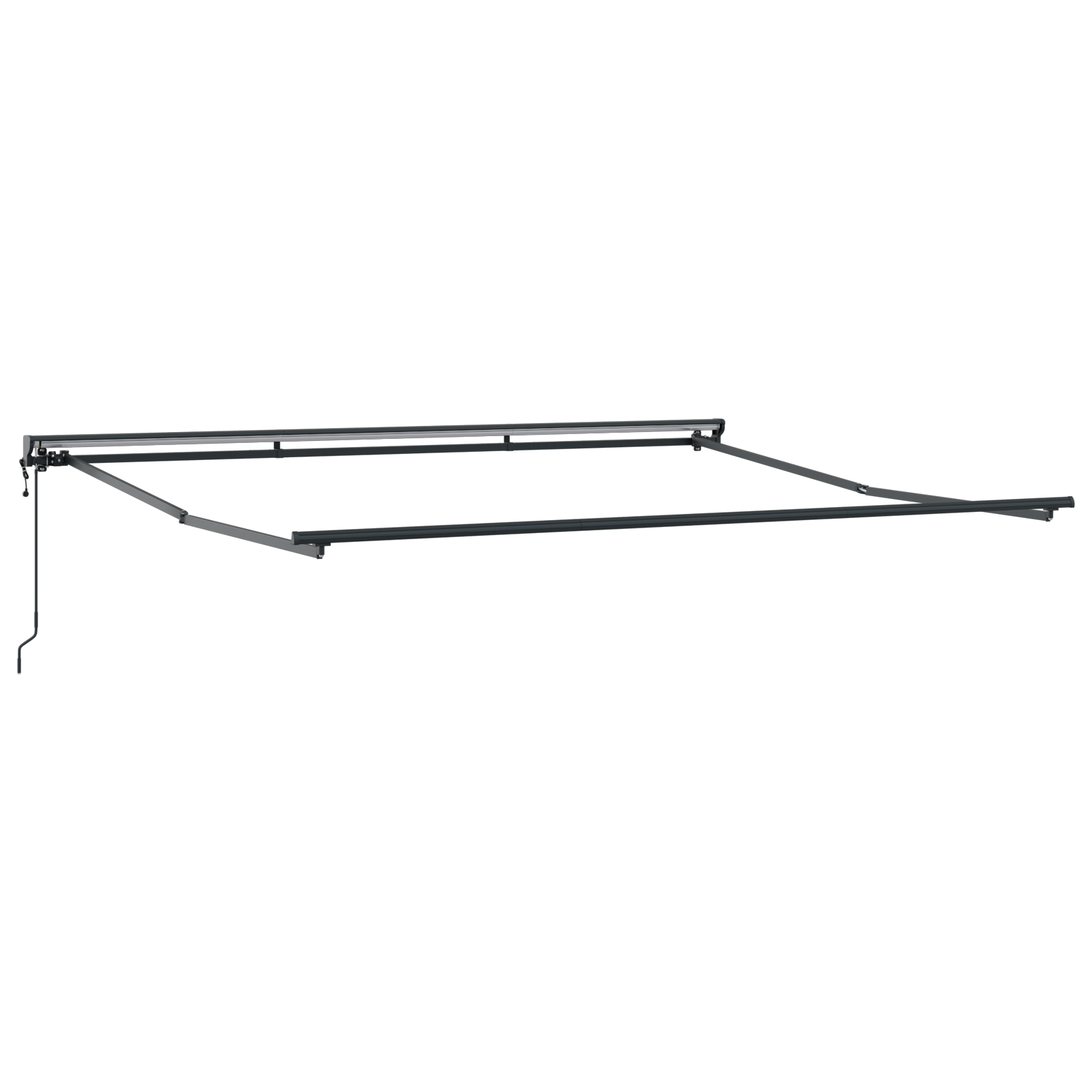 Utrækkelig Markise Grøn og Hvid 400x300 Cm - billede 5