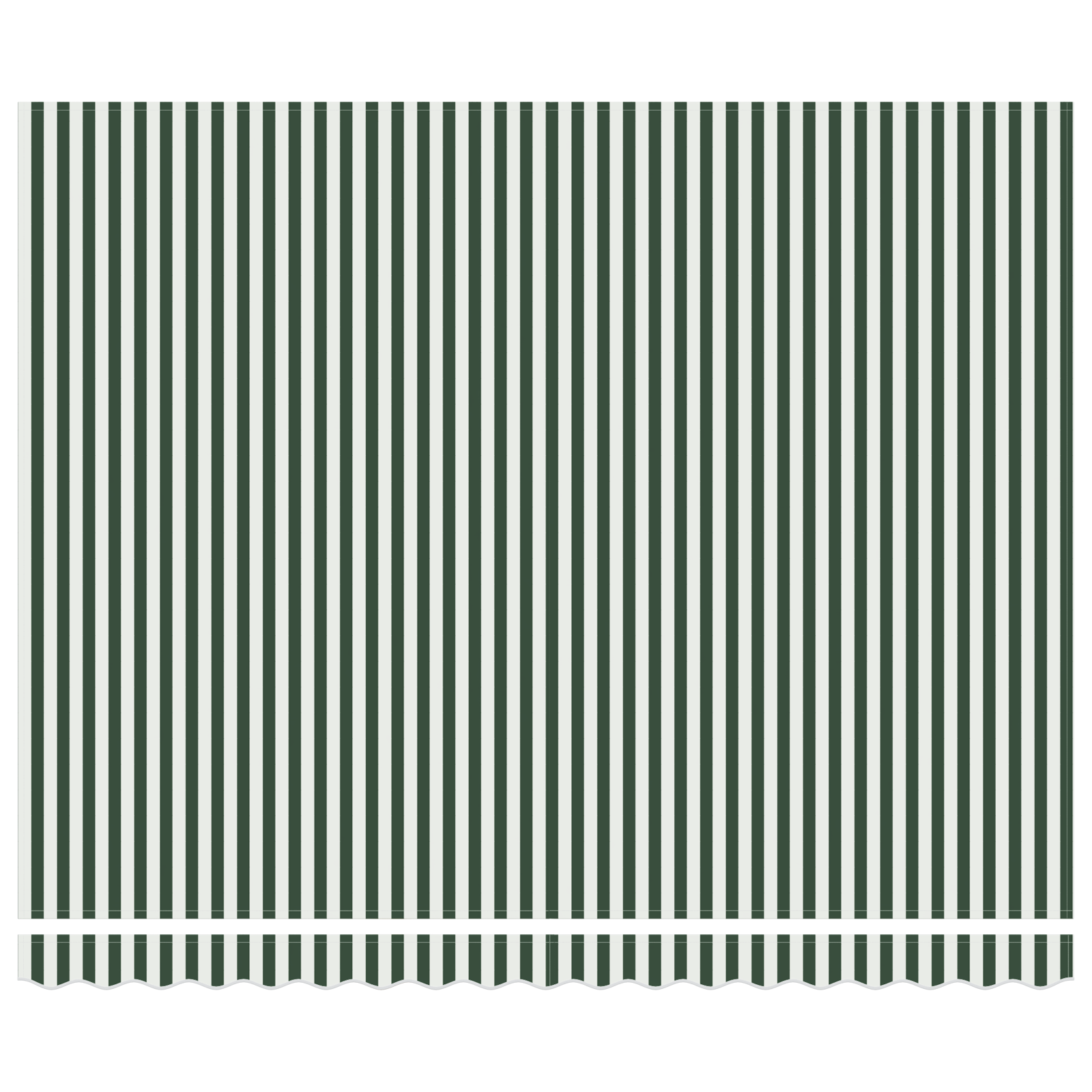 Utrækkelig Markise Grøn og Hvid 400x300 Cm - billede 6