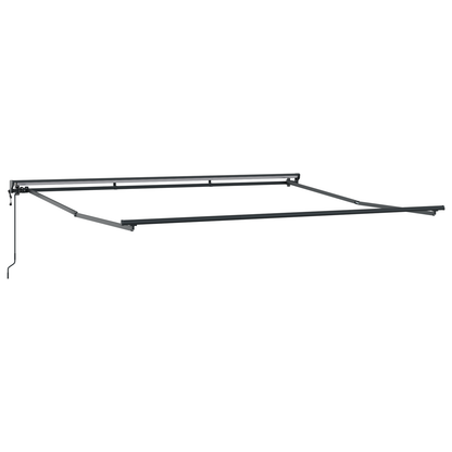 Automatisk Sammenrullelig Markise med Led i Gult og Orange 400x350 Cm - billede 5