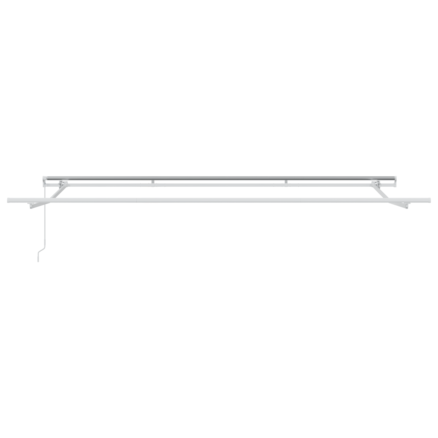 Manuel Udtækkelig Markise Multifarvet Stribe 400x350 Cm - billede 6