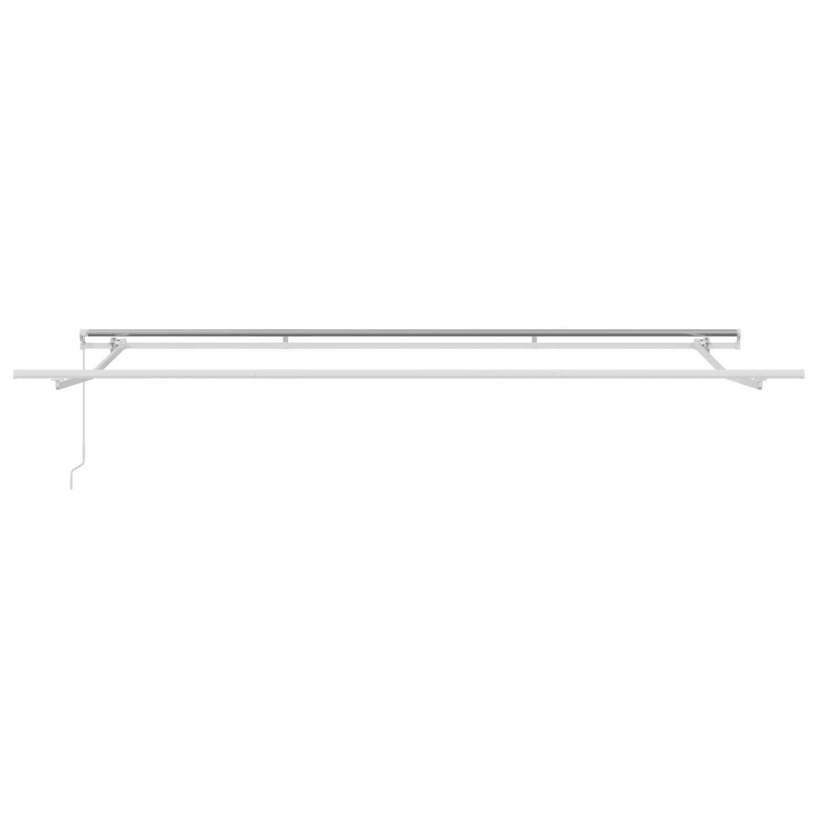 Manuel Udtækkelig Markise Multifarvet Stribe 400x350 Cm - billede 6