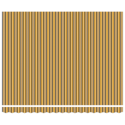Manuel Utrækbar Markise – Multifarvet Stribe 400x350 Cm - billede 6