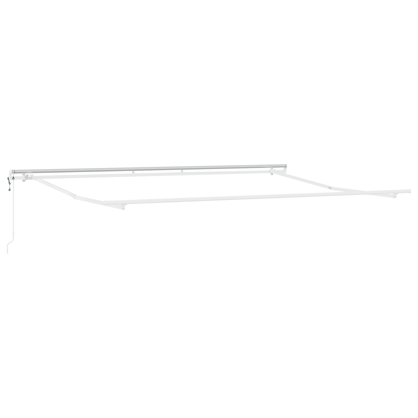 Automatisk Utrækkelig Markise Sort 400 X 350 Cm - billede 4