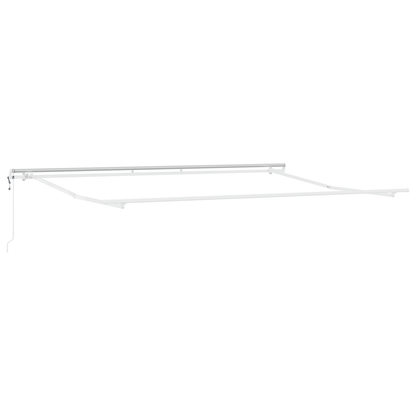 Automatisk Utrækkelig Markise Sort 400 X 350 Cm - billede 4