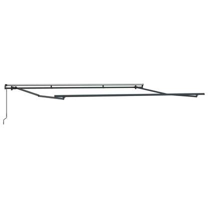 Manuelt Udfoldeligt Markise i Lys Grå - 400 X 350 Cm - billede 4