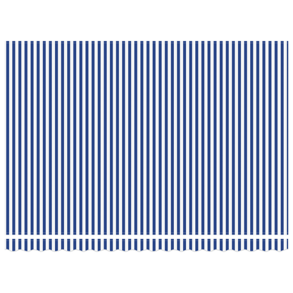 Utrækkelig Markise Blå og Hvid 450x300 Cm - billede 6