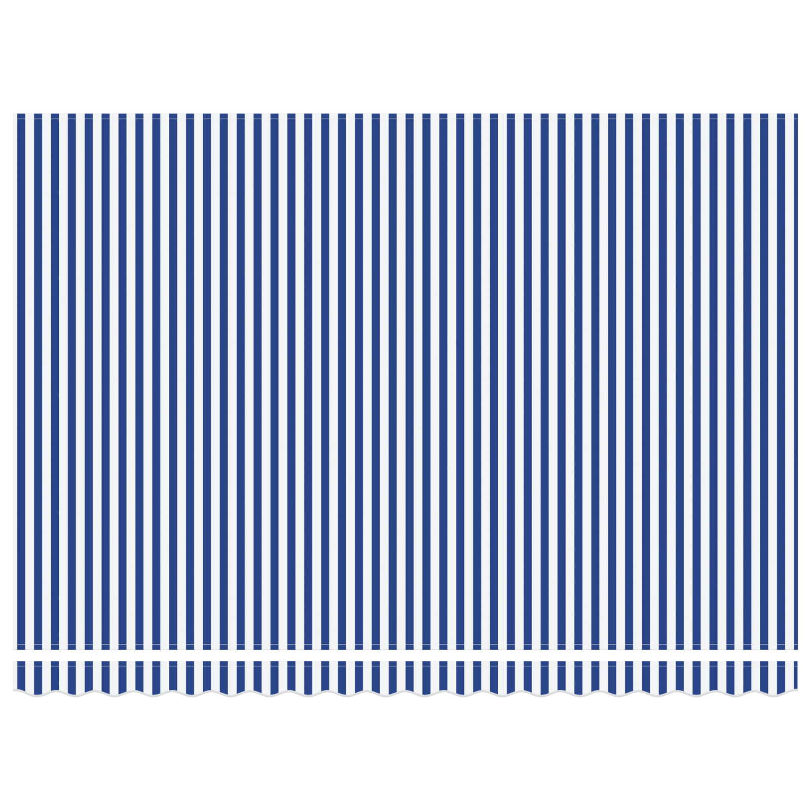 Utrækkelig Markise Blå og Hvid 450x300 Cm - billede 6