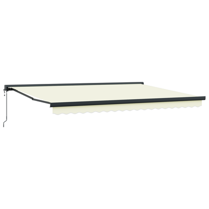 Automatisk Utrækkelig Markise i Creme 450x300 Cm - billede 5