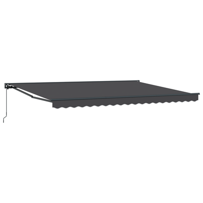 Utrækkelig Markise Antracit 450x300 Cm - billede 2