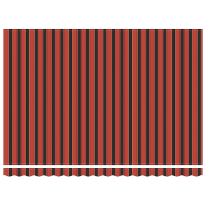 Utrækkelig Markise Orange og Brun 450x300 Cm - billede 6
