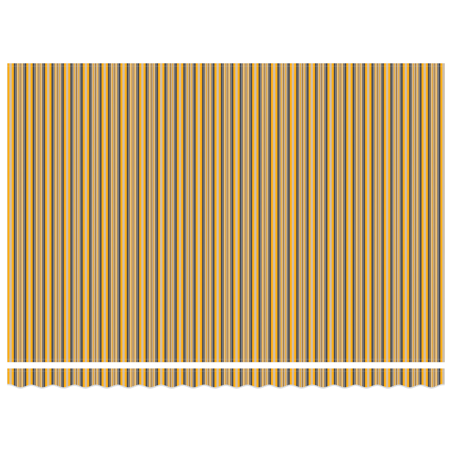 Manuel Udtækkelig Markise Multifarvet Stripe 450x300 Cm - billede 6