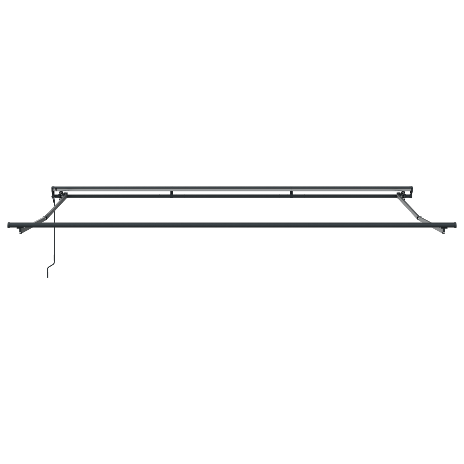 Utrækkelig Markise Marineblå 450x300 Cm Polyester og Stål - billede 7