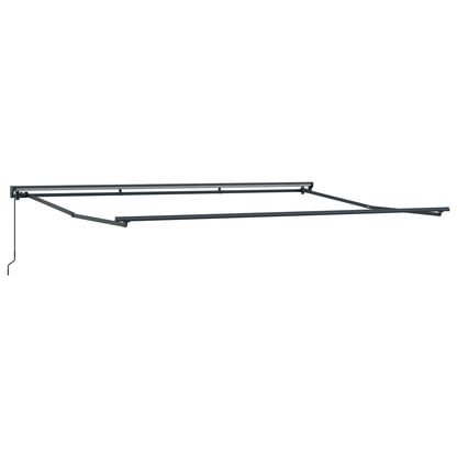 Utrækkelig Markise Hvid 450x300 Cm Polyester og Metal - billede 5