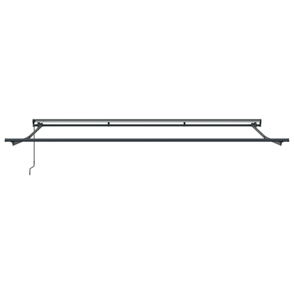 Utrækkelig Markise Hvid 450x300 Cm Polyester og Metal - billede 7
