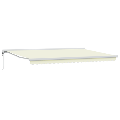 Automatisk Utrækkelig Markise Creme 500x300 Cm - billede 2