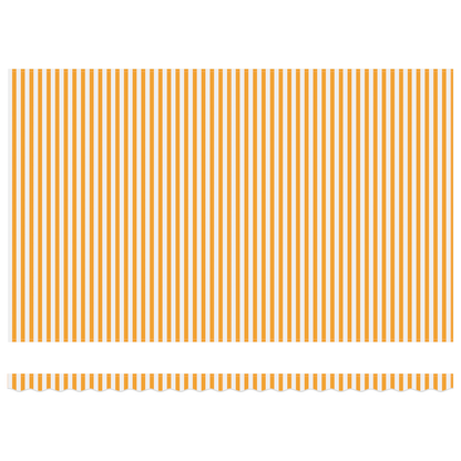 Automatisk Utrækbar Markise - Orange og Hvid, 500x300 Cm - billede 6