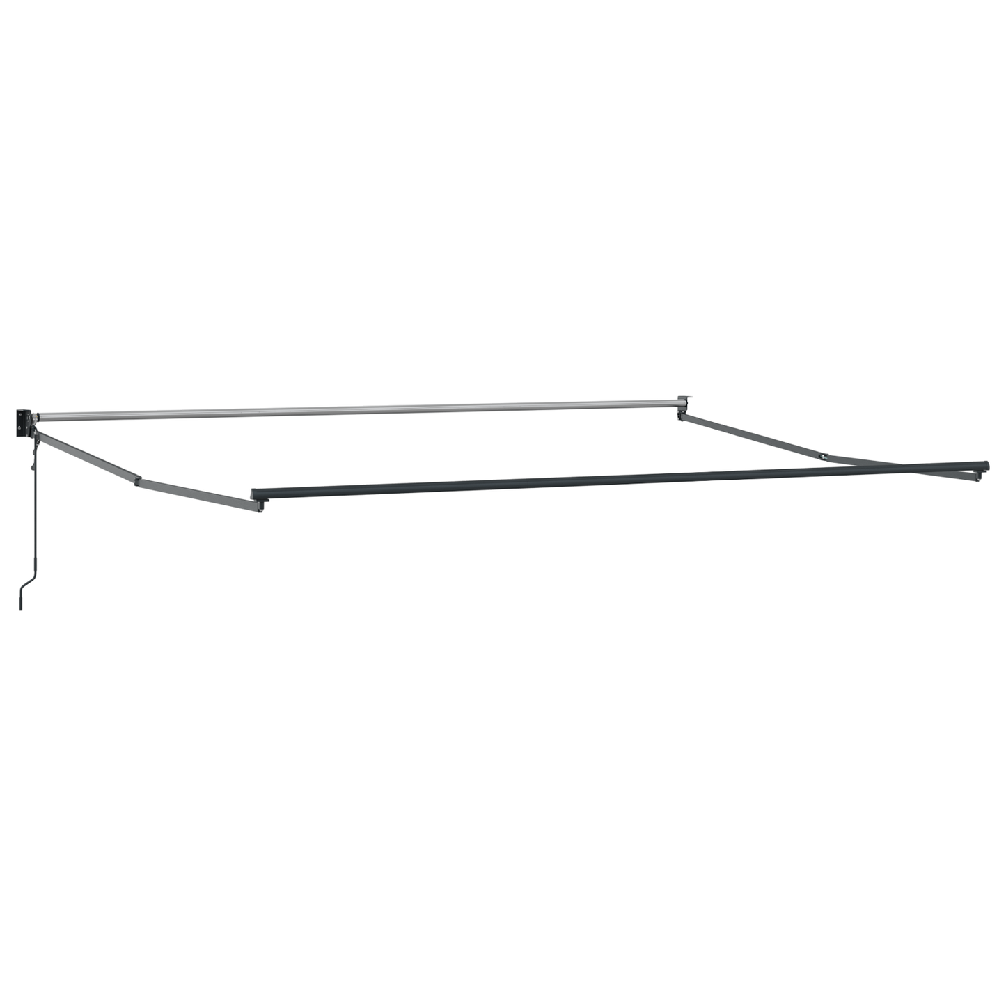 Automatisk Udtækkelig Markise Creme og Orange 500x300 Cm - billede 5