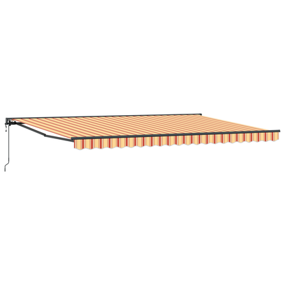 Utrækkelig Markise Gul og Orange 500x300 Cm - billede 2