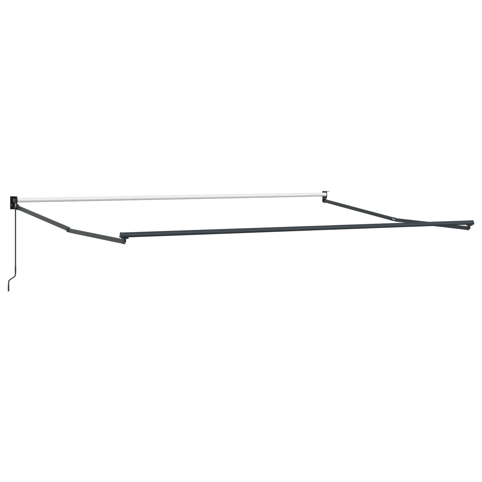 Utrækkelig Markise Flerfarvet 500x300 Cm Stof - billede 5