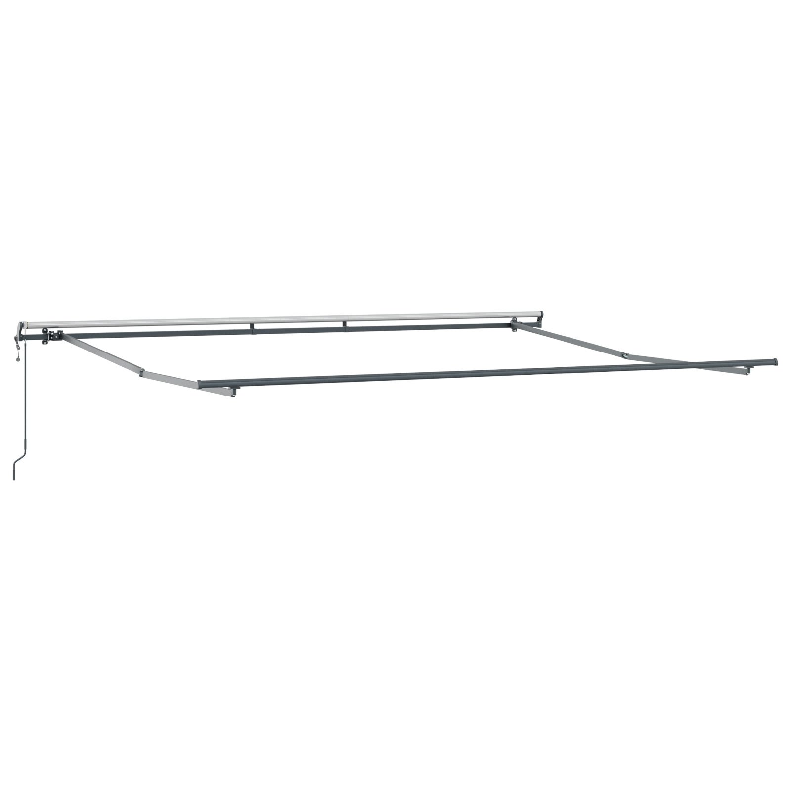 Automatisk Udtækkelig Markise Gul og Orange 500x350 Cm - billede 5