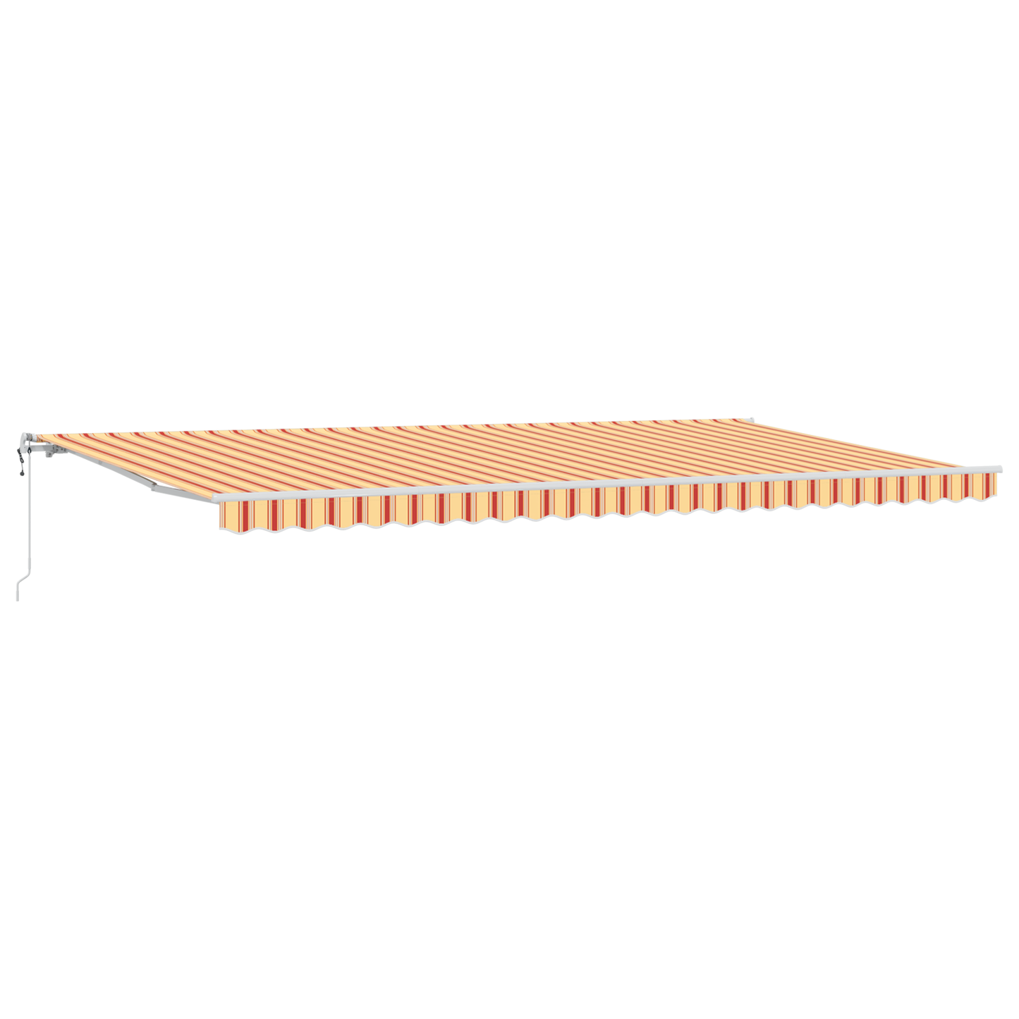 Automatisk Utrækbar Markise Gul og Orange 600 X 300 Cm - billede 2