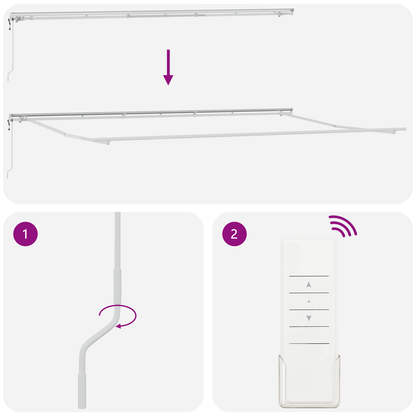 Automatisk Utrækkelig Markise - Sort 600 X 300 Cm - billede 9