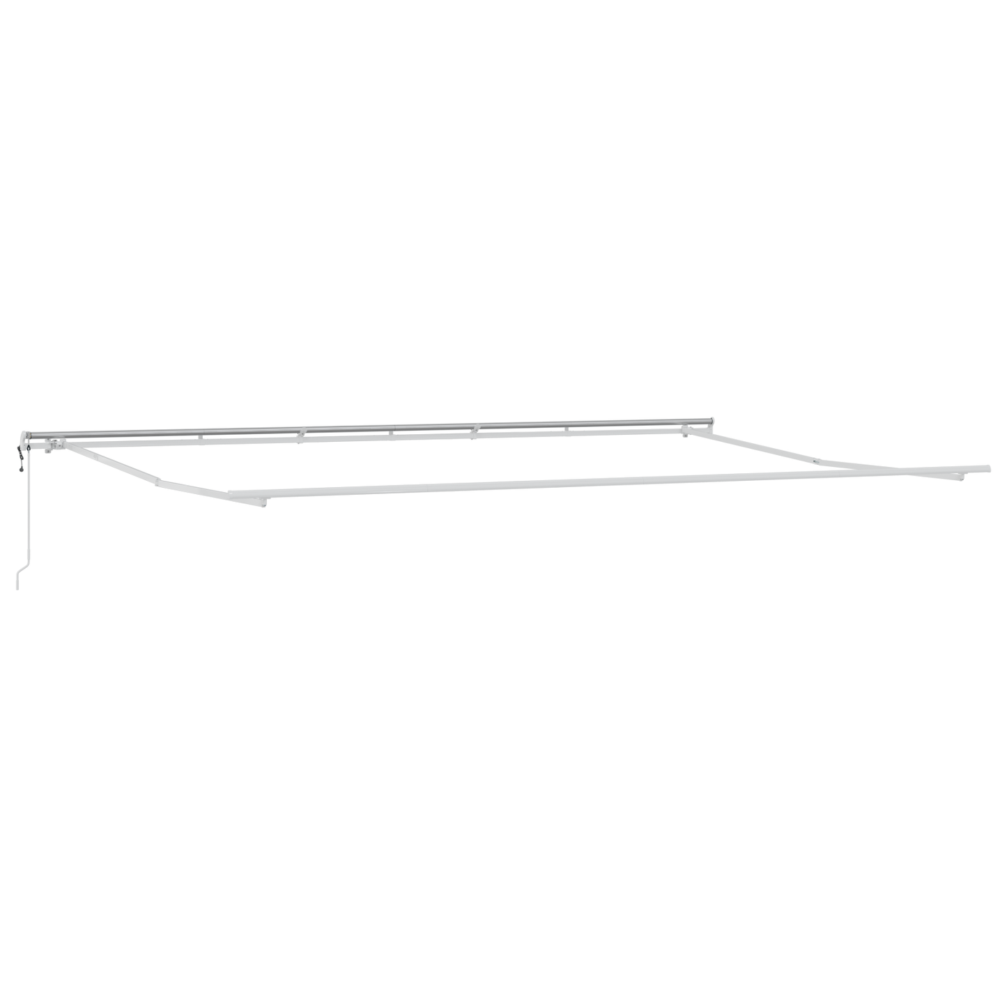 Automatisk Utrækkelig Markise - Sort 600 X 300 Cm - billede 4