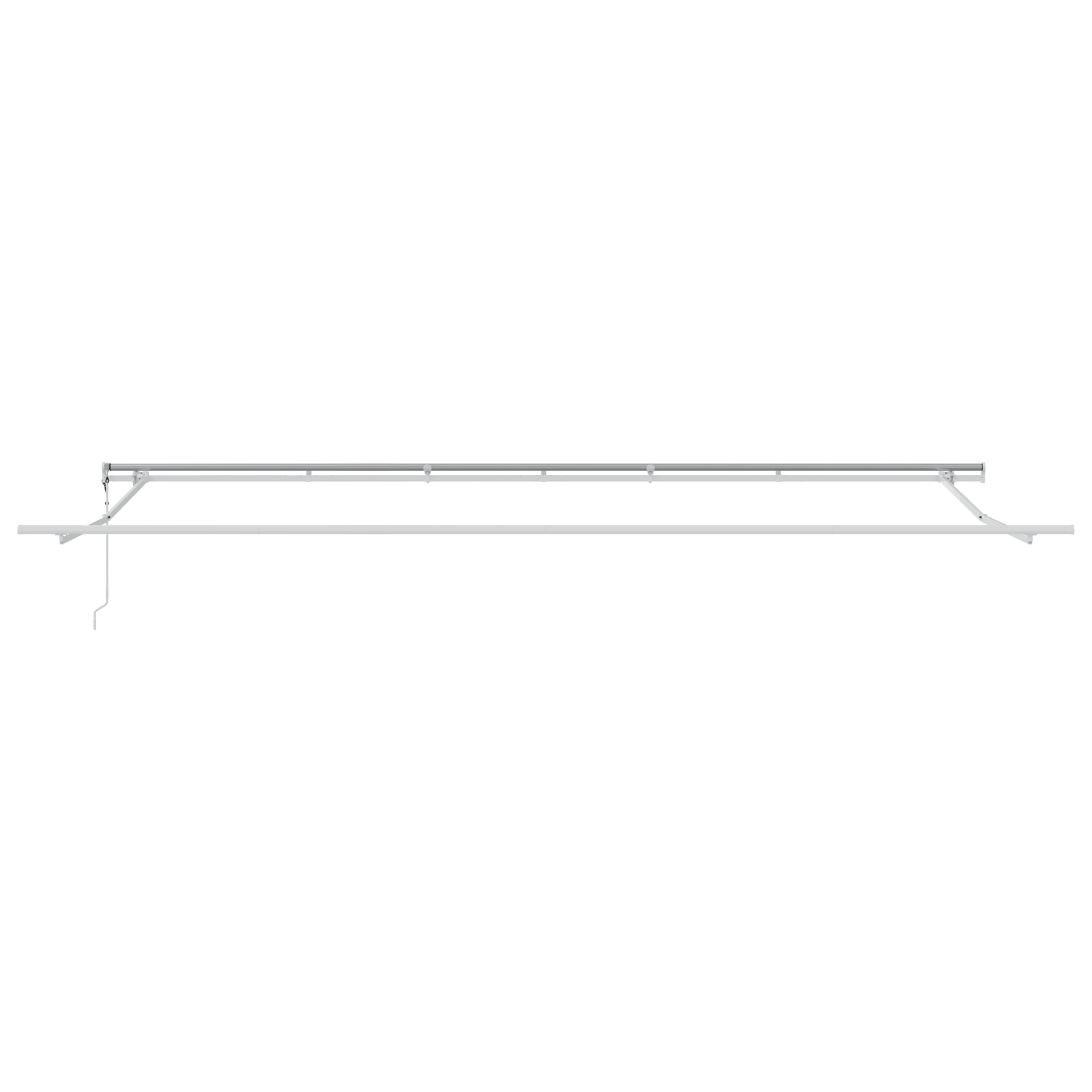 Automatisk Utrækkelig Markise - Sort 600 X 300 Cm - billede 6