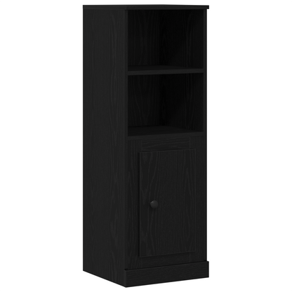Highboard Sort Eg 132 X 35,5 X 103,5 Cm Konstrueret Træ