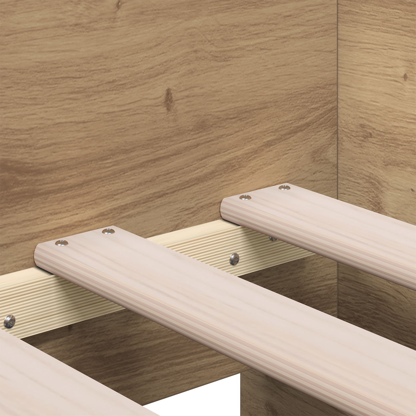 Sengebænk Artisan Eg Konstrueret Træ 90 X 200 Cm Holdbar - billede 11