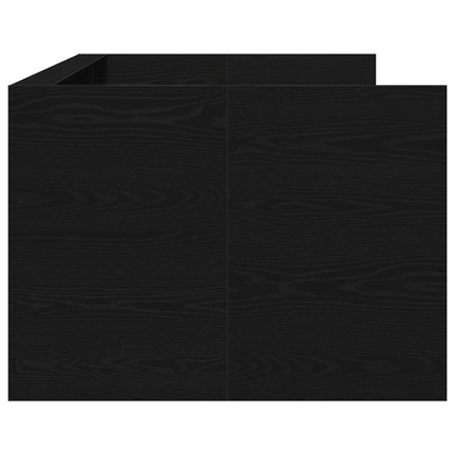 Daybed med Skuffer i Sort Eg Sort Eg Konstruktionstræ 90 X 190 Cm - billede 7