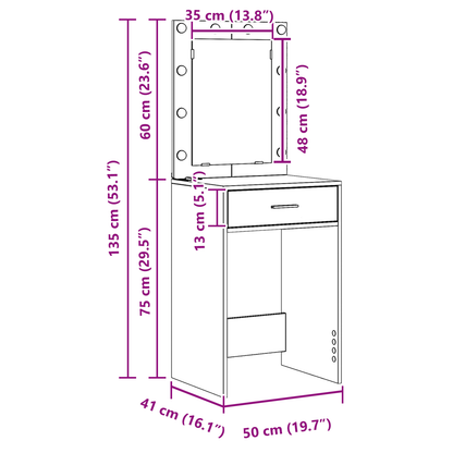 Klædeskab Med Hylde 3 Dele Sort 40 X 41 X 135 Cm Konstrueret Træ