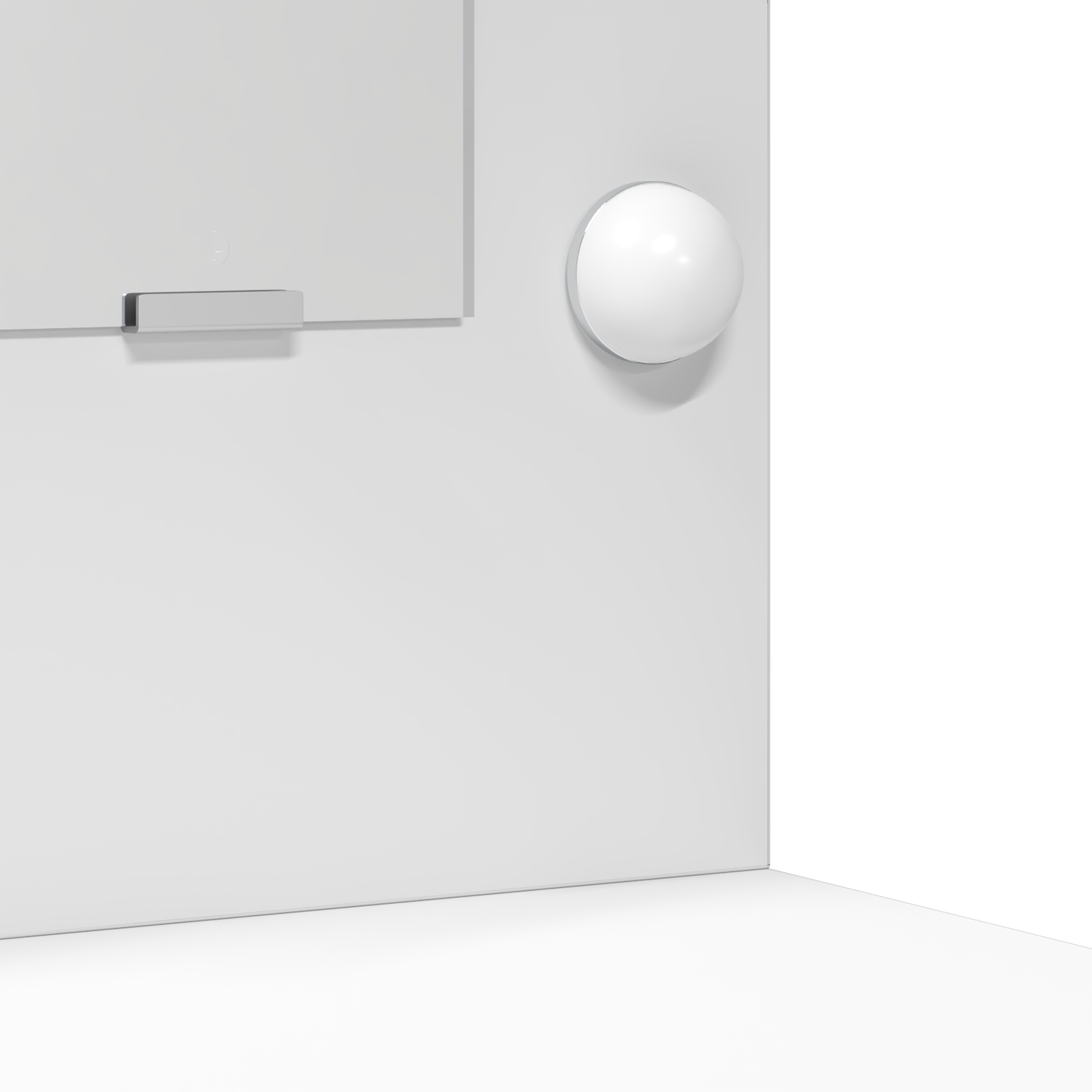 2-Delt Makeupbord Sæt Med Led I Hvidt Træ