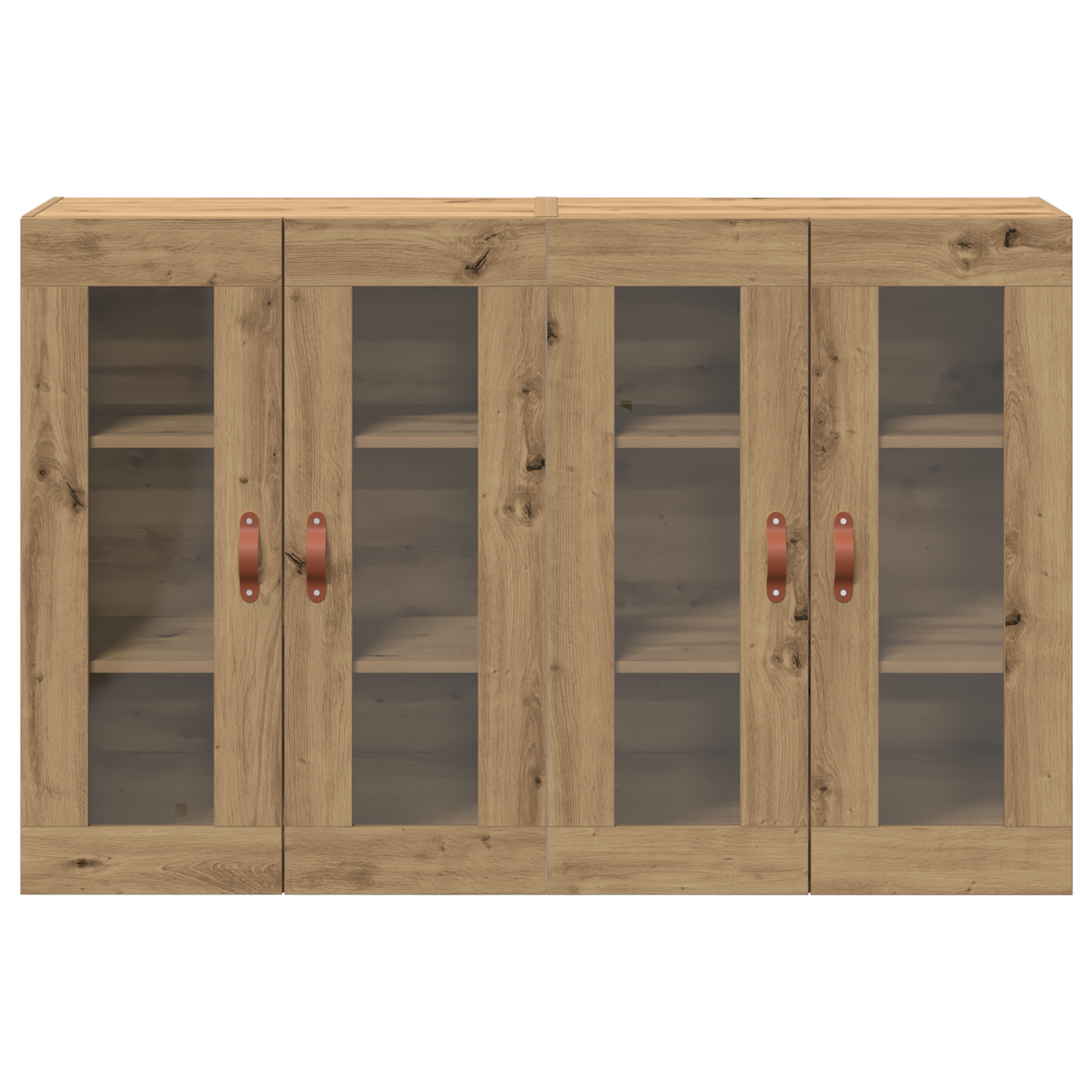 Vægskab 2 Dele Artisan Eg 69.5 X 34 X 90 Cm Konstrueret Træ
