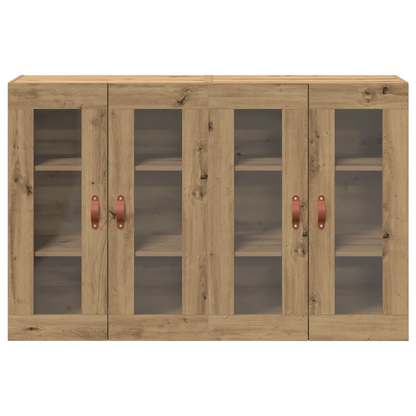 Vægskab 2 Dele Artisan Eg 69.5 X 34 X 90 Cm Konstrueret Træ