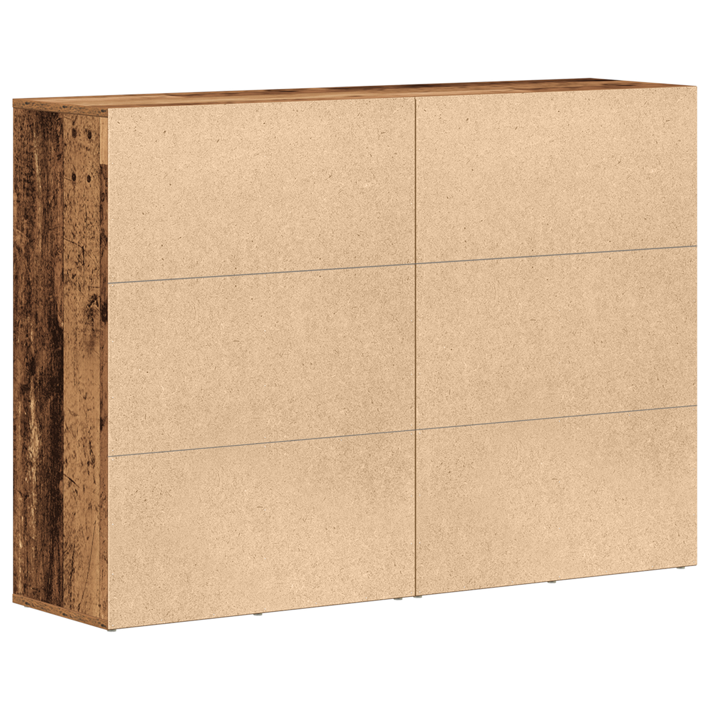 Sideboards 2 Dele Gammelt Træ 60 X 31 X 84 Cm Konstrueret Træ