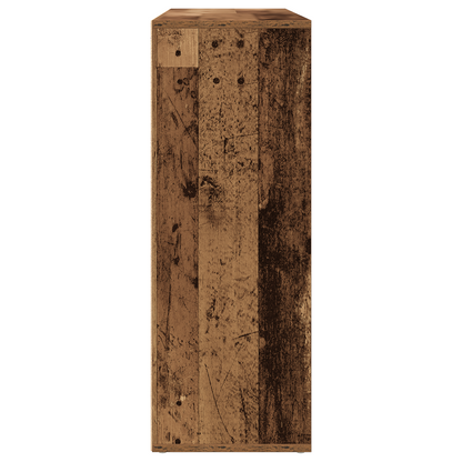 Sideboards 2 Dele Gammelt Træ 60 X 31 X 84 Cm Konstrueret Træ