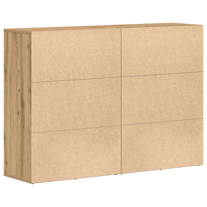 Sideboards 2 Dele Artisan Eg 60 X 31 X 84 Cm Konstrueret Træ