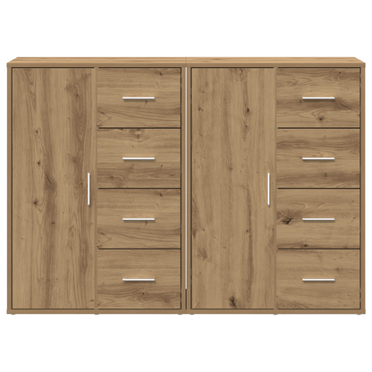Sideboards 2 Dele Artisan Eg 60 X 31 X 84 Cm Konstrueret Træ